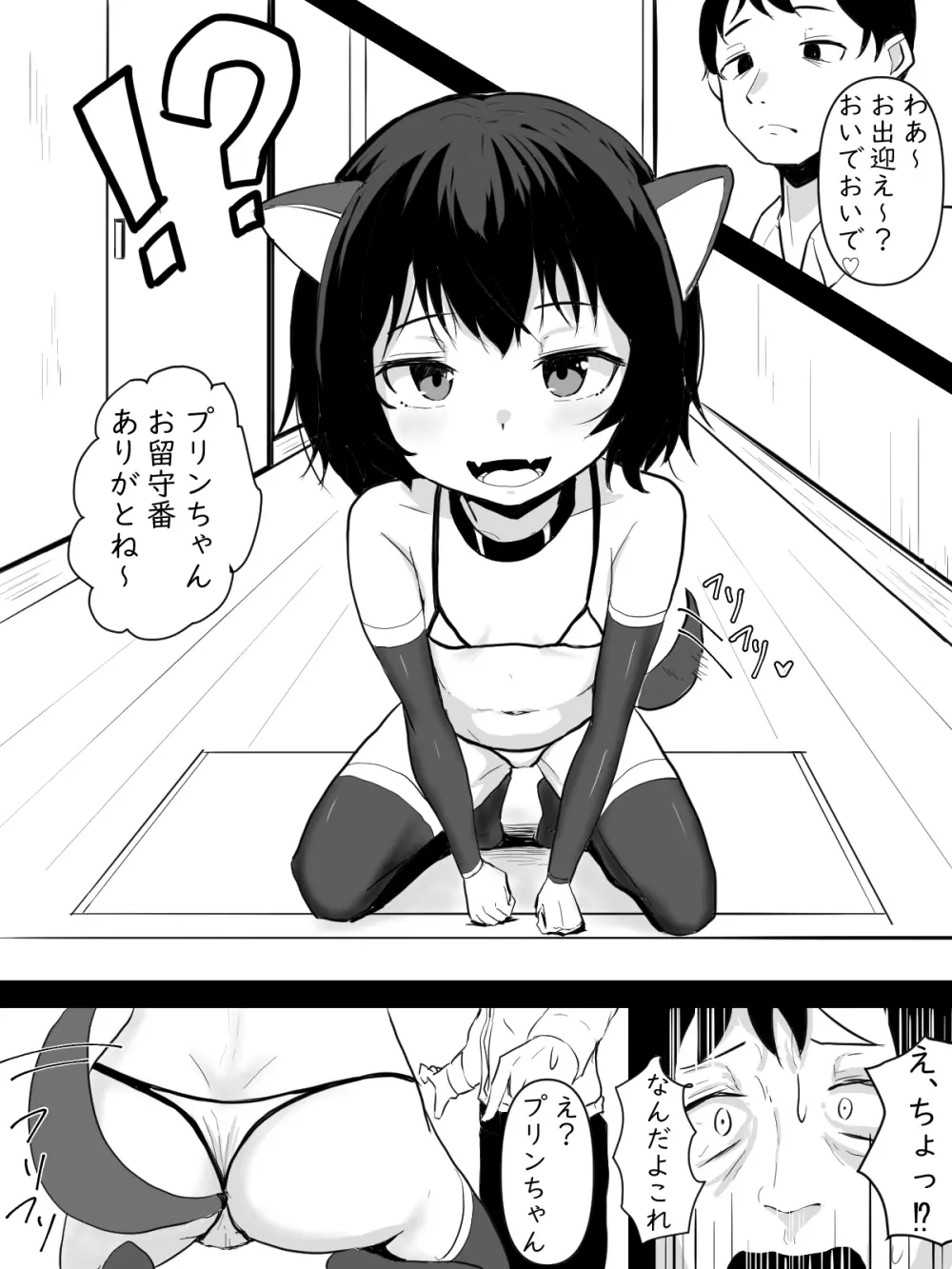 友人のペットをナデナデする話 - page3
