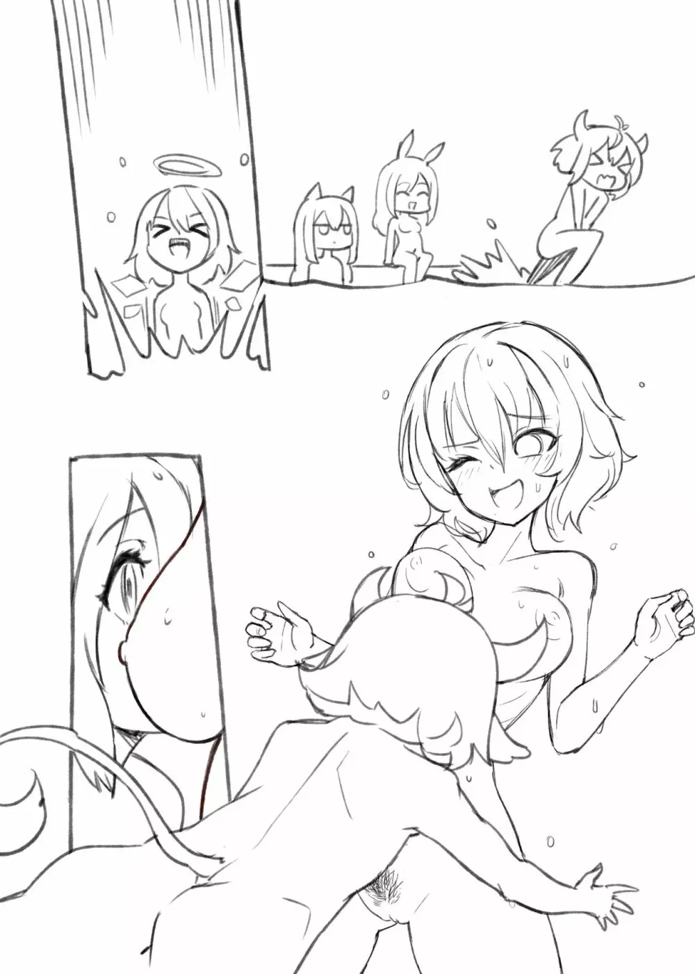 Doki Doki Penguin Bathroom Extras - page38