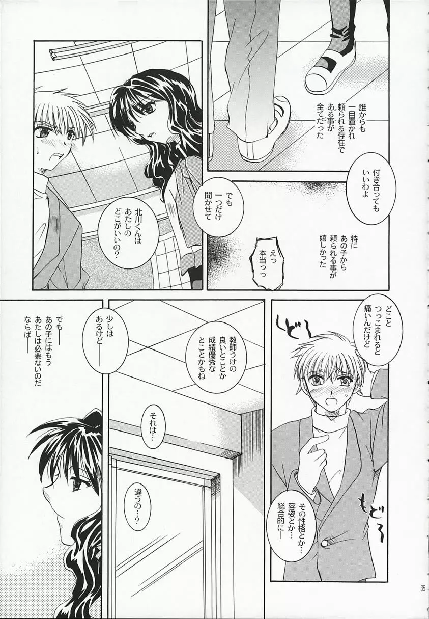 地の黙祷者 - Silent Prayer in Earth - page34