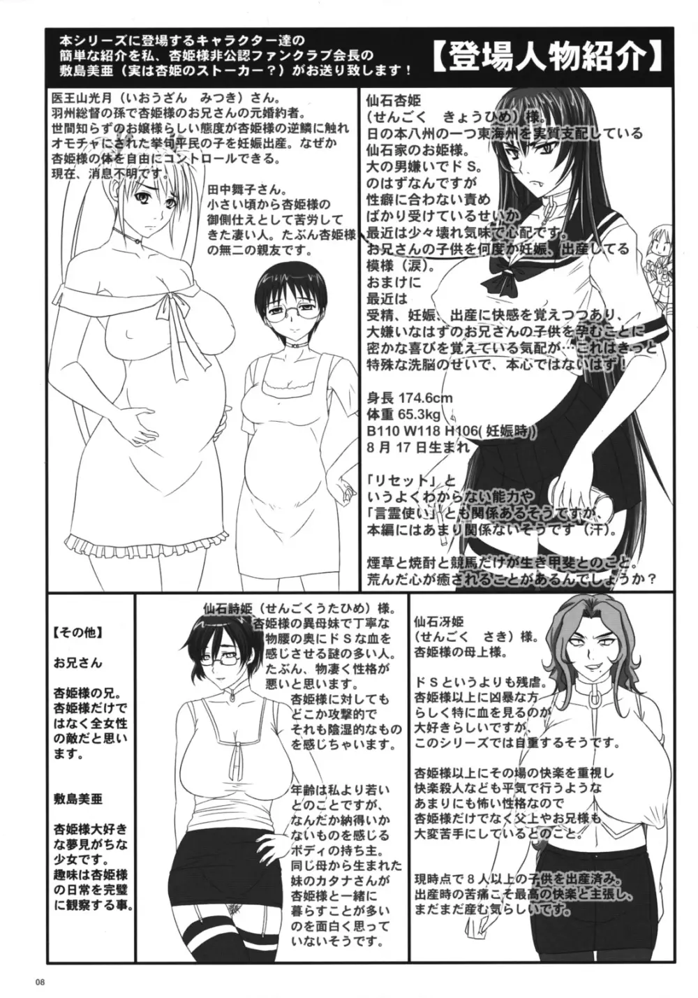 ドSな姫は汚される 辱ノ后 双姦遊戯 - page7