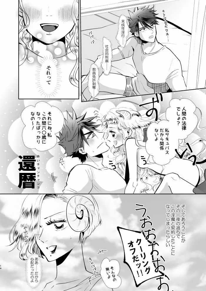 淫魔ちゃんのしつけ方 - page13