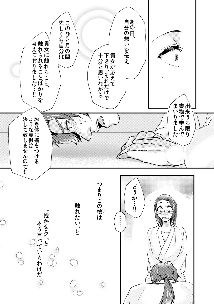 【web再録】甘やかに夜は更け【とんさに】 - page12