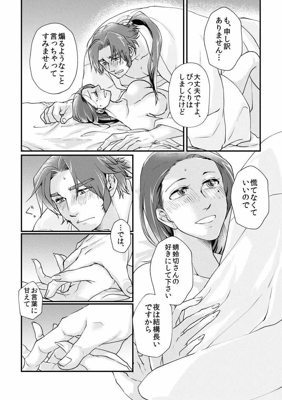 【web再録】甘やかに夜は更け【とんさに】 - page17