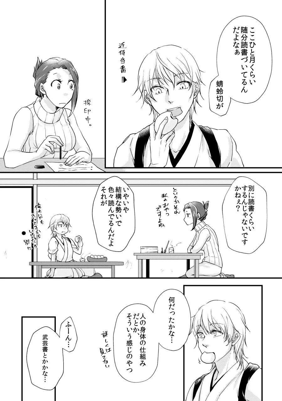 【web再録】甘やかに夜は更け【とんさに】 - page6