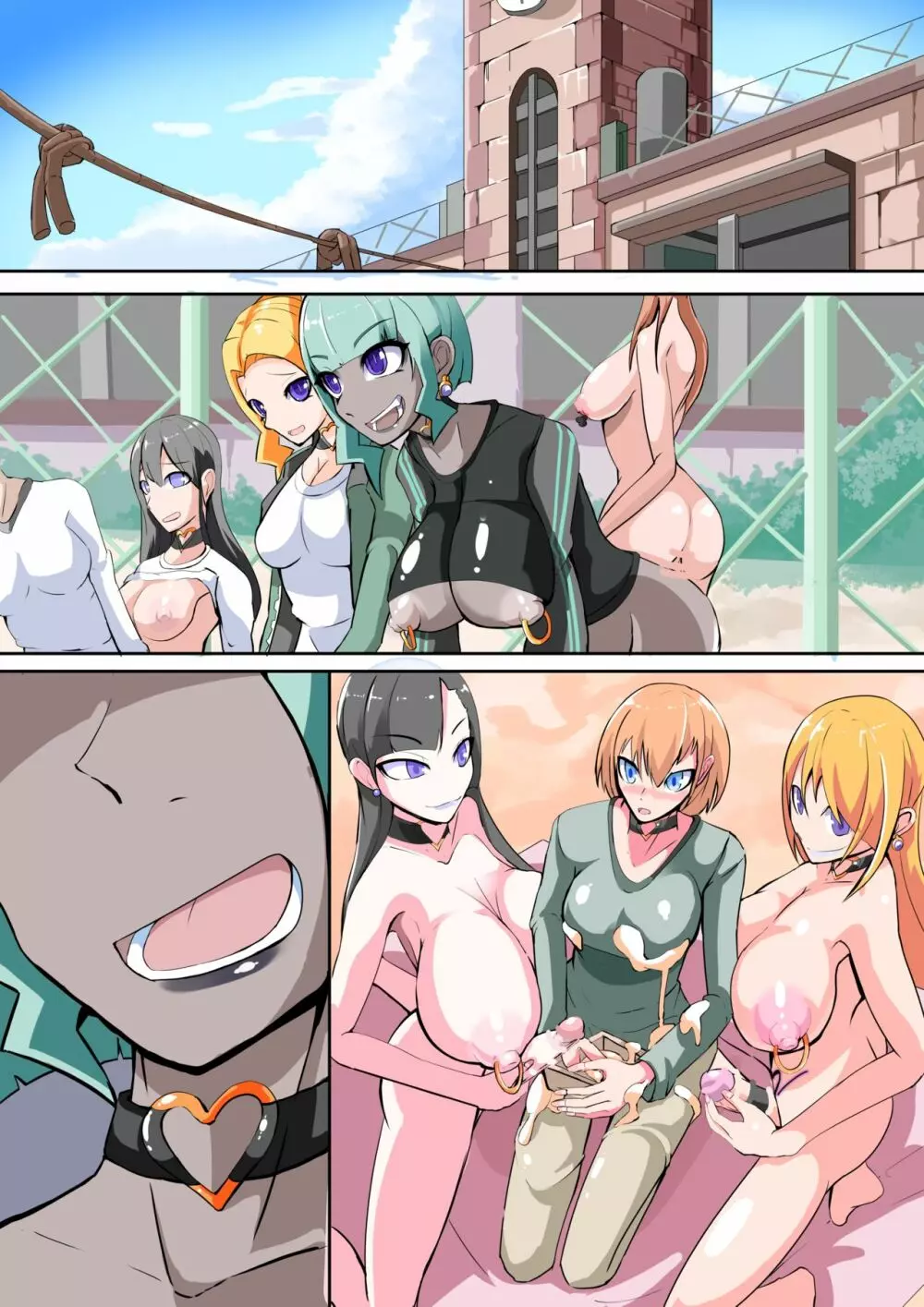 ふたなり奴隷学園化計画9 - page68