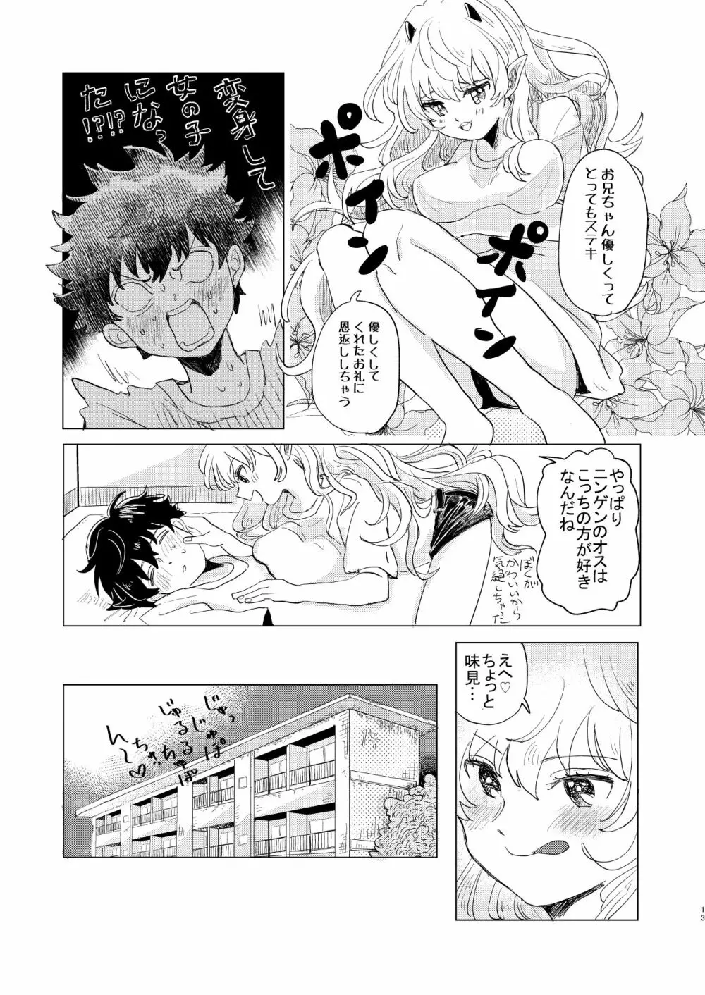 サキュバス♂と不器用なフタリ - page13