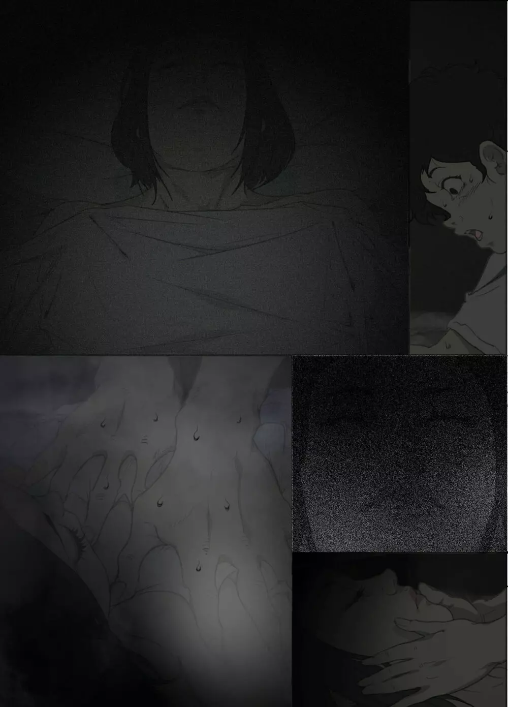 きっつい性格の教育ママが、受験期のみ暗闇の中のみという条件で息子のセックス代理妻を務める話。 - page48