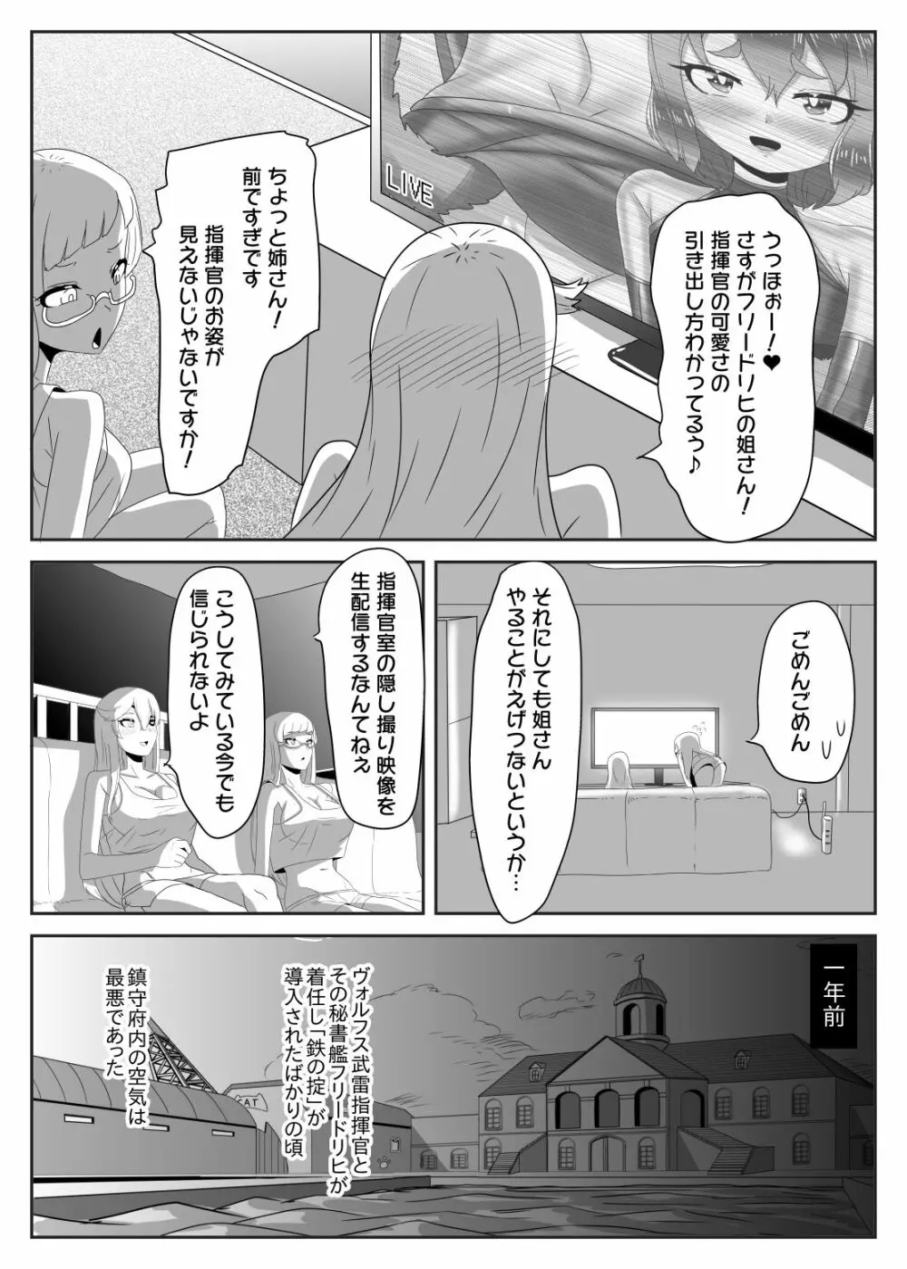 ふたなり艦隊と男の娘指揮官～フリードリ●はバブみが深い?～ - page11