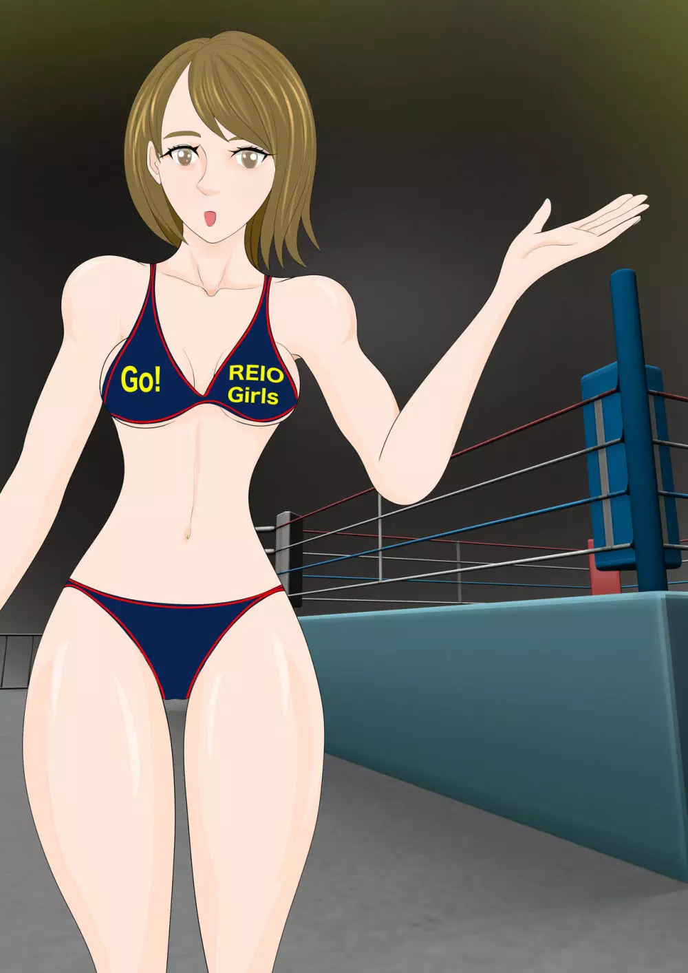 逆リョナ高校プロレス部1〜あざとかわいい女子vs純情男子〜 - page63