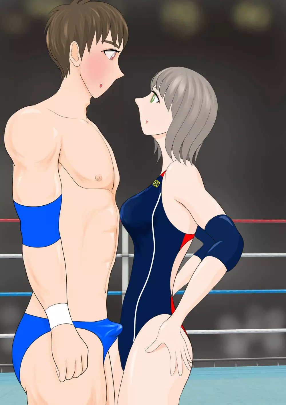 逆リョナ高校プロレス部1〜あざとかわいい女子vs純情男子〜 - page65