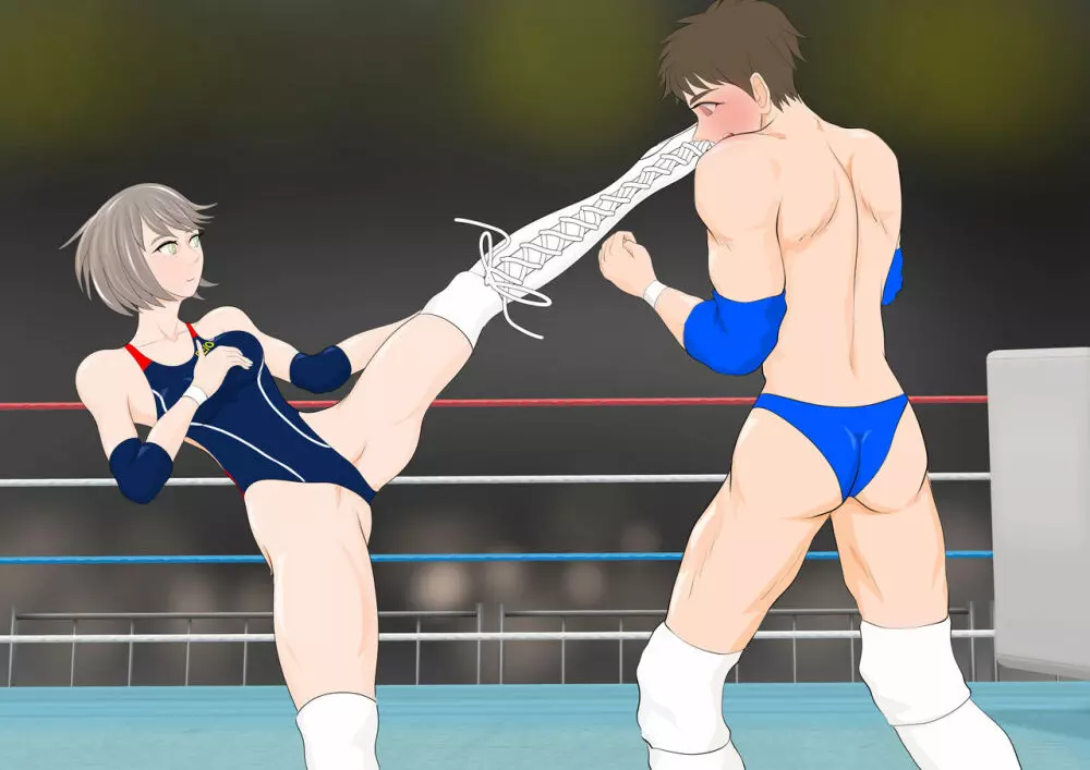 逆リョナ高校プロレス部1〜あざとかわいい女子vs純情男子〜 - page75