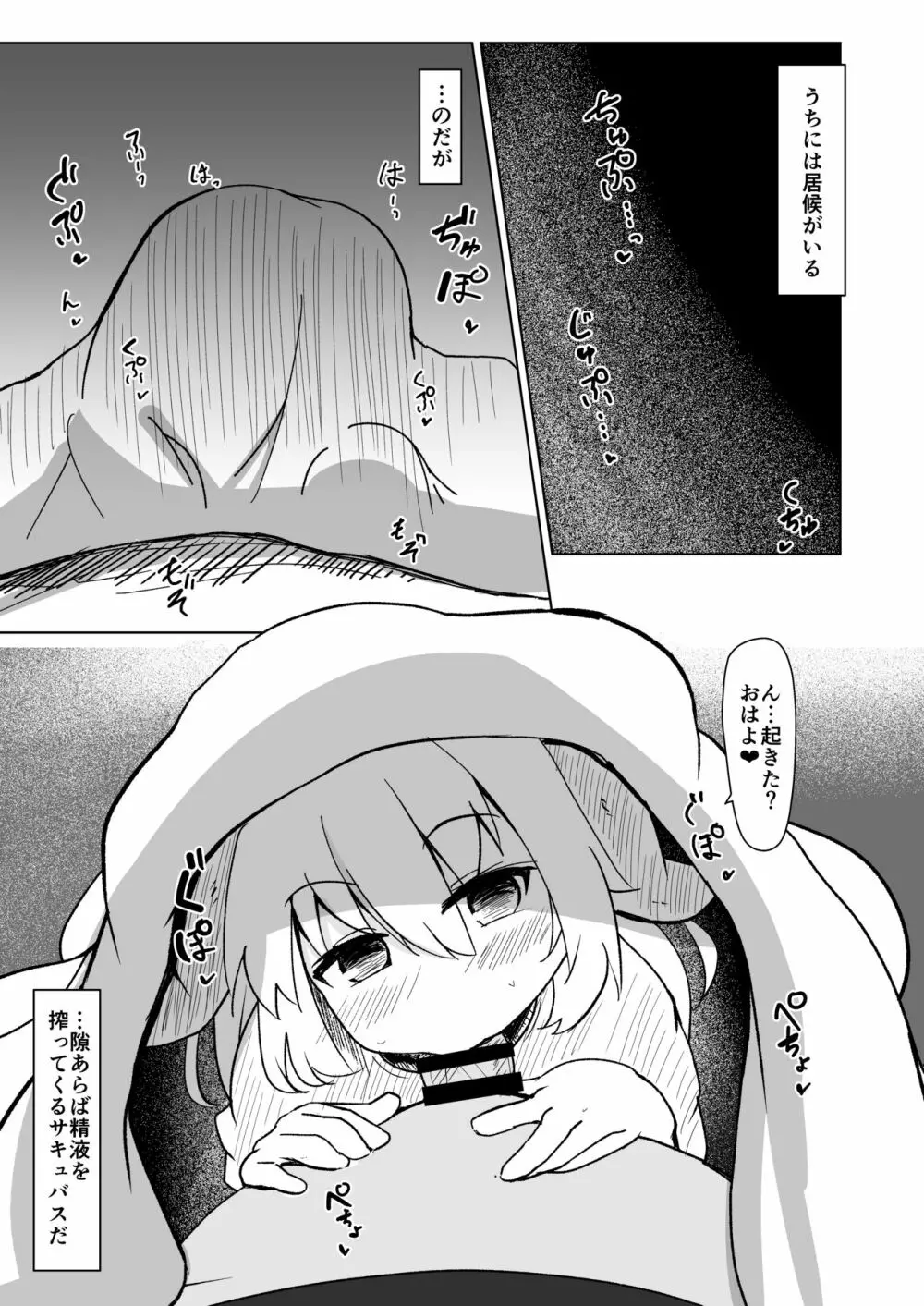ちっちゃなサキュバスちゃんにいいようにされちゃう本 - page3