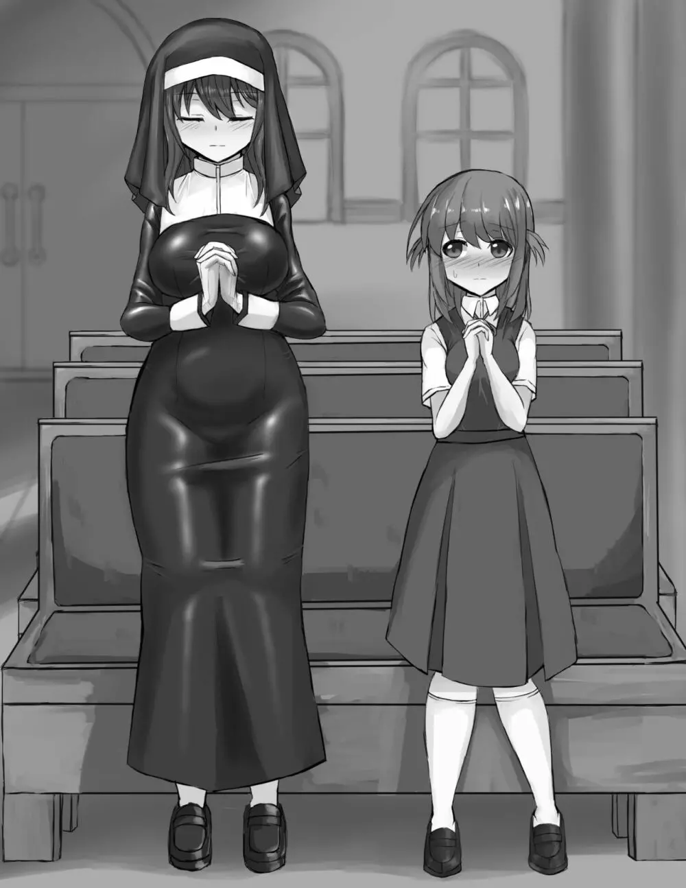 ふたなり女の子がシスターさんとえっちな関係になっちゃうお話 - page72