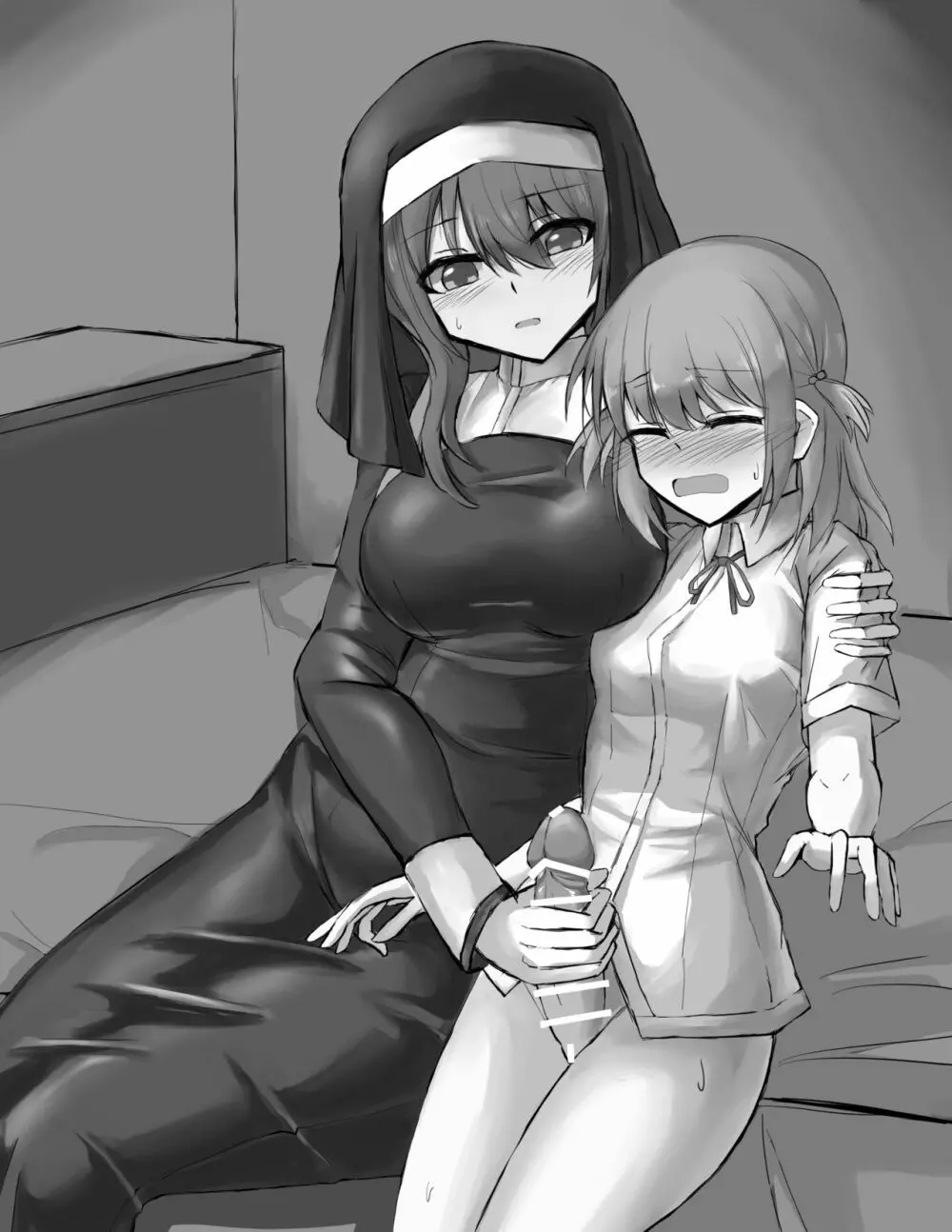 ふたなり女の子がシスターさんとえっちな関係になっちゃうお話 - page75