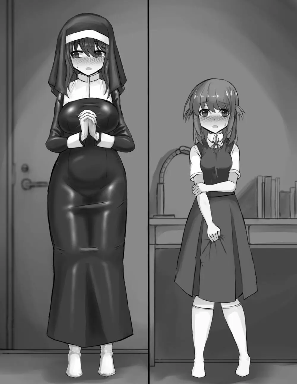 ふたなり女の子がシスターさんとえっちな関係になっちゃうお話 - page89