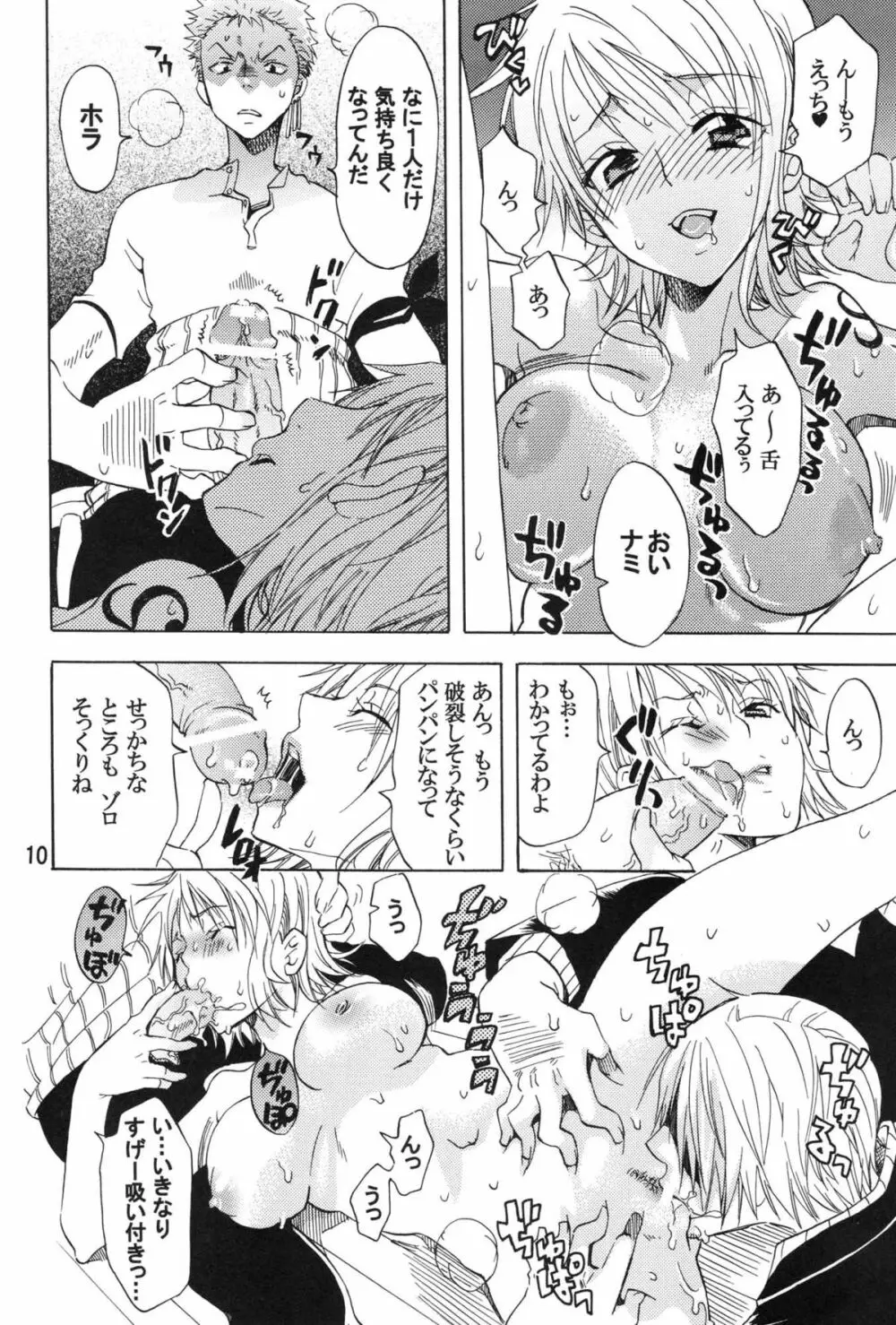 ナミちゃんともう1回! - page9