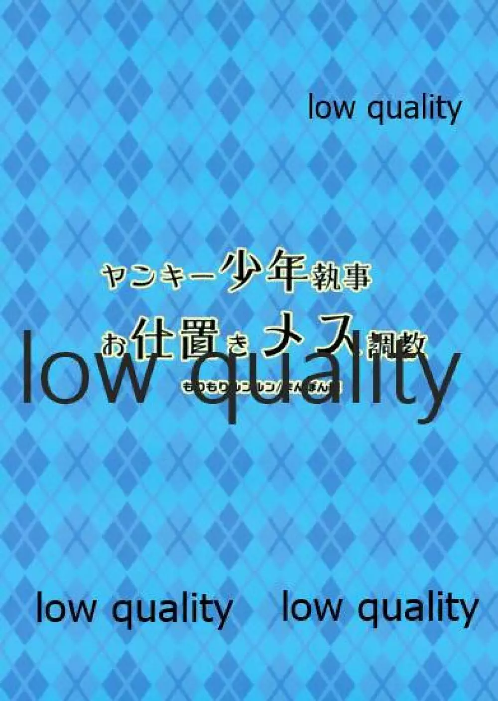 ヤンキー少年執事お仕置きメス調教 - page22