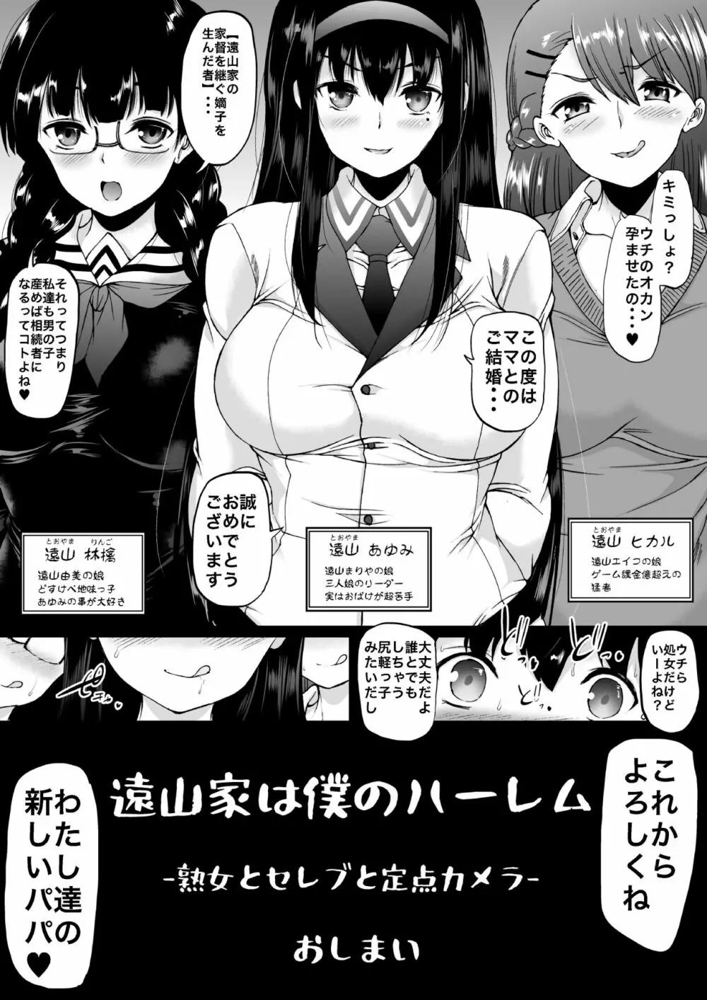 遠山家は僕のハーレム -熟女とセレブと定点カメラ- - page132
