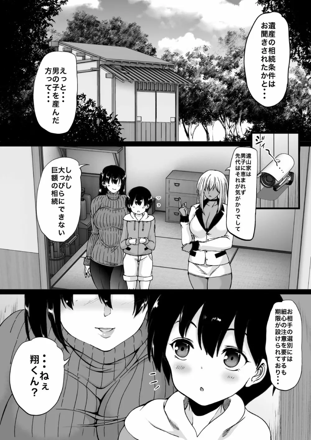 遠山家は僕のハーレム -熟女とセレブと定点カメラ- - page14