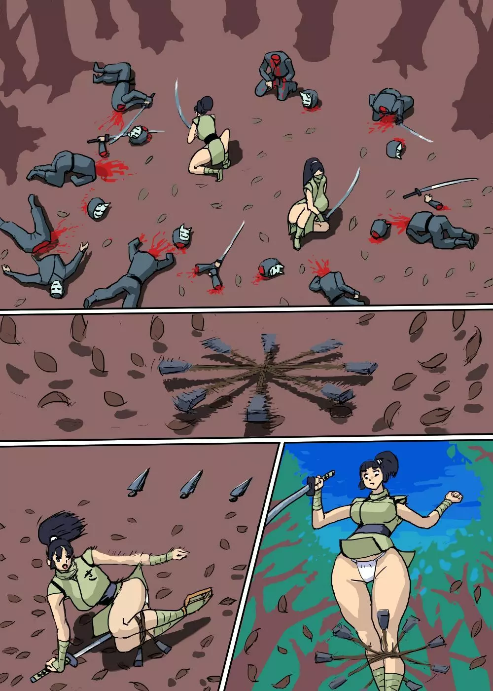 風魔くのいち花しぐれ - page42