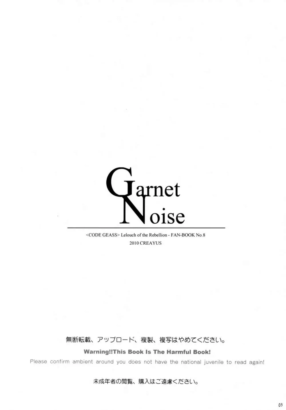 Garnet Noise - page3