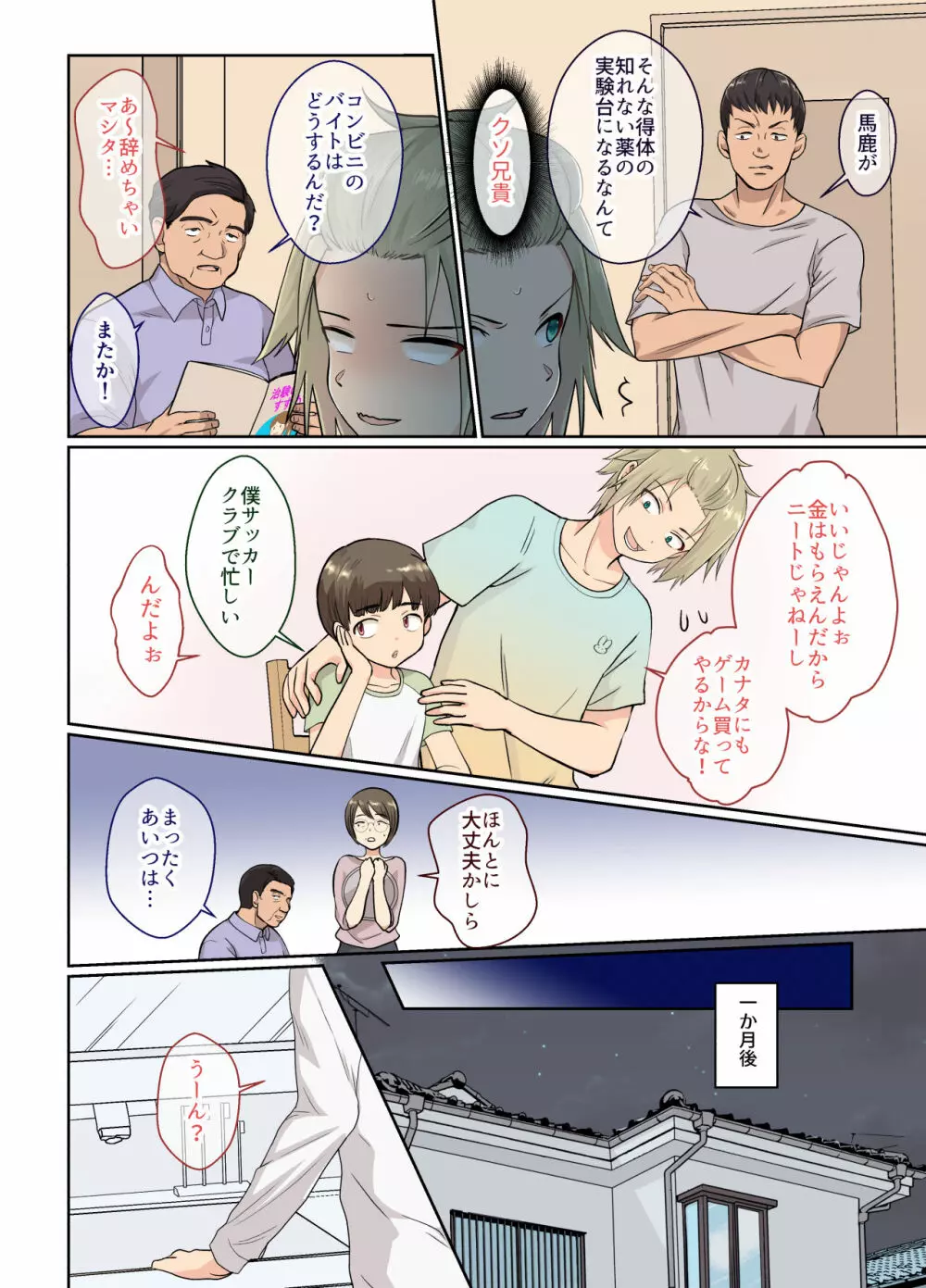 ニートの俺が女体化治験に参加してみた! - page3