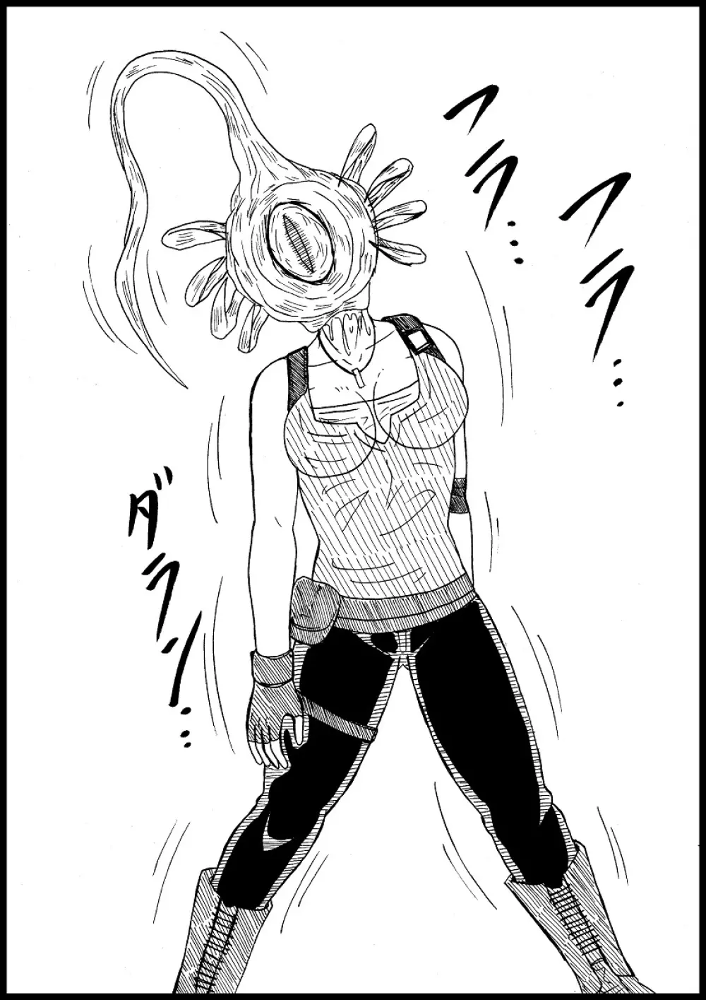 【リクエスト】ジル、寄生ゾンビに乗っ取られる - page10