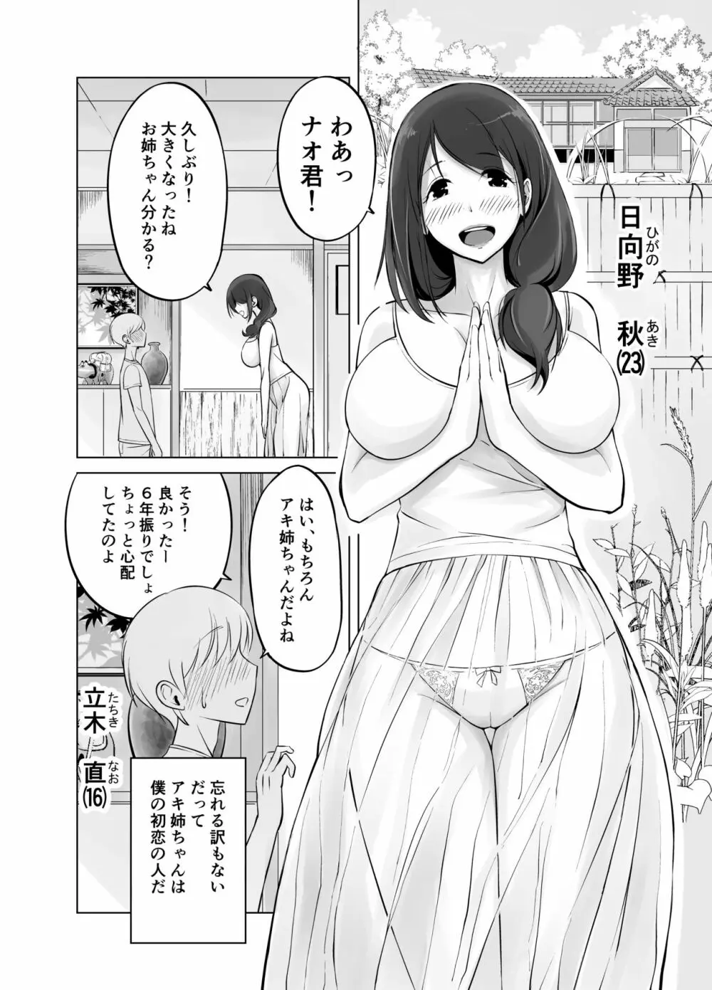 イトコのお姉ちゃんと僕の甘々性活 - page3