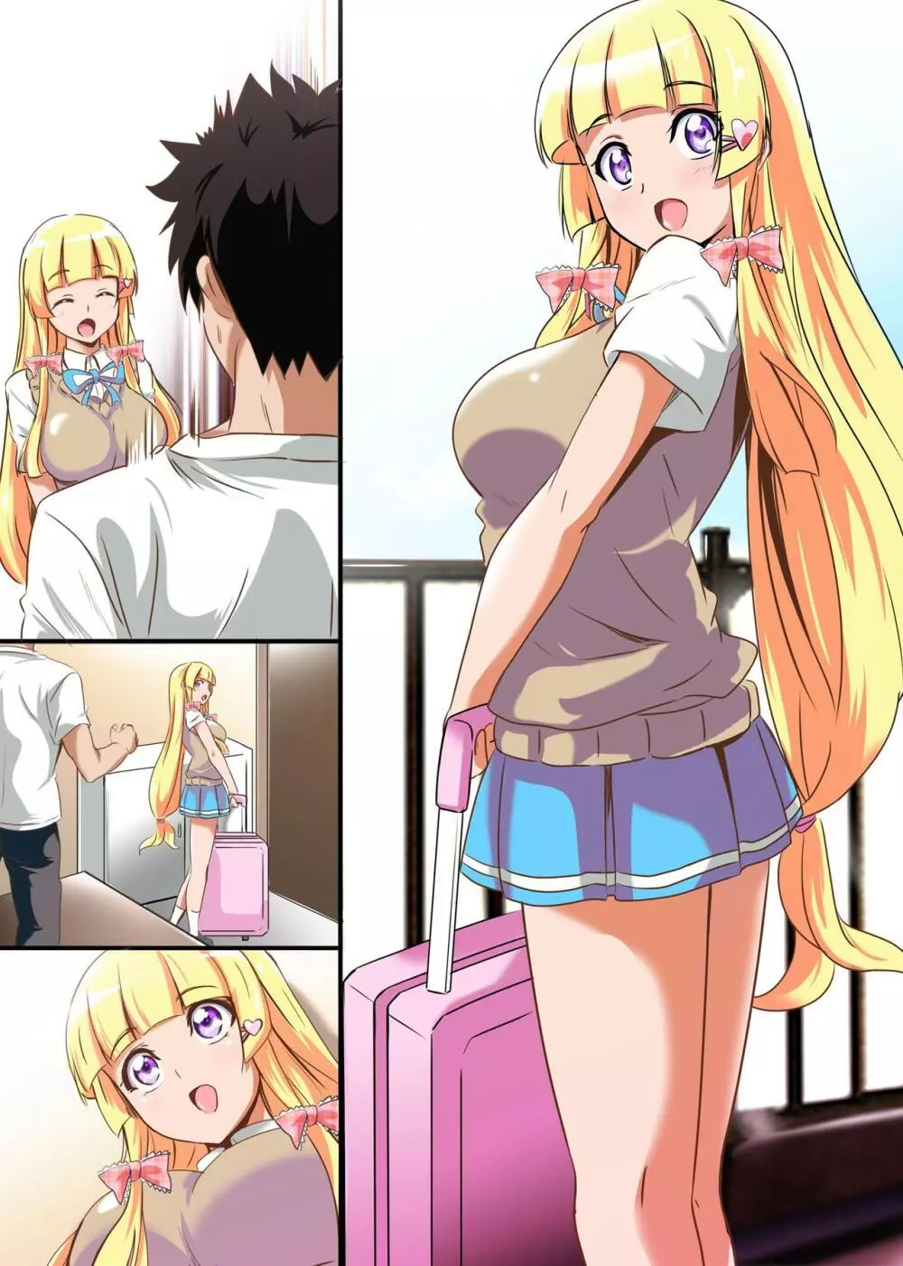 この妹、処女のくせにビッチすぎる！可愛い顔して巨乳な妹にハメまくった話 - page28