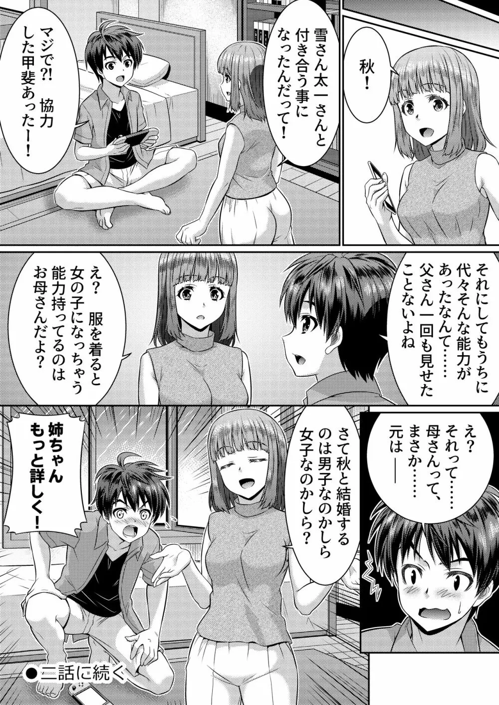めたもる★コーディネート2～姉の友人編・女体化編～ - page16