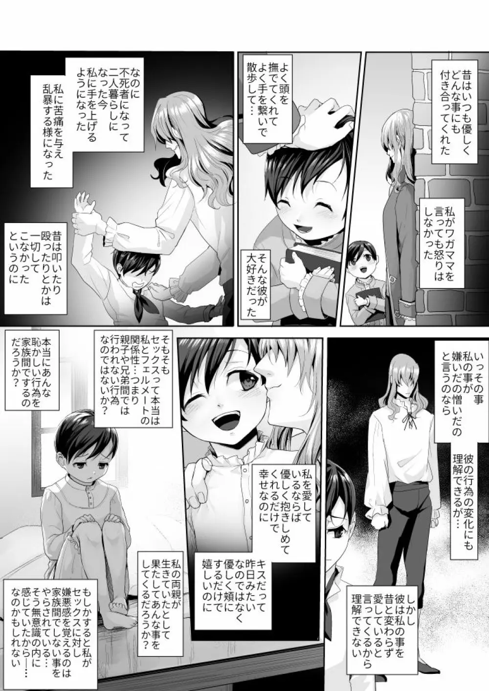 不死者の少年とその保護者の歪んだ生活の話② - page71