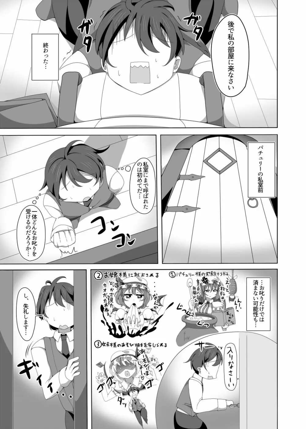 気だるげパチュリー様の筆おろしセックス - page4