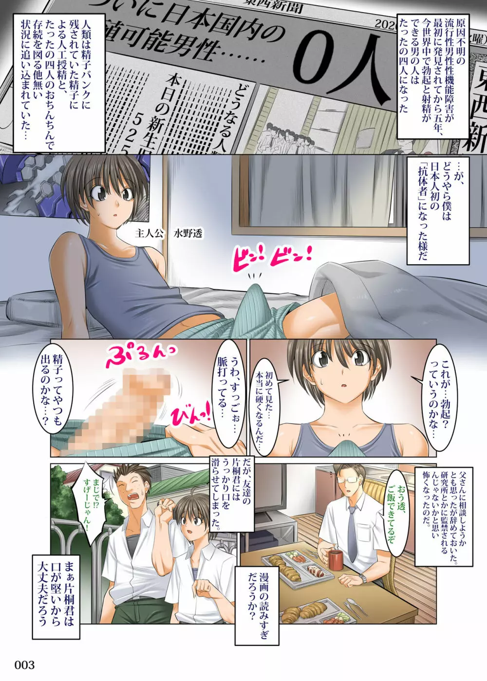 僕以外インポの世界 担任教師編 - page2