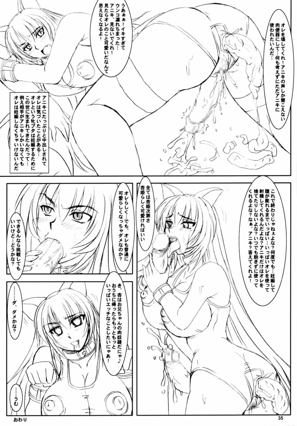 堕ちるな!杏姫様!! - page34