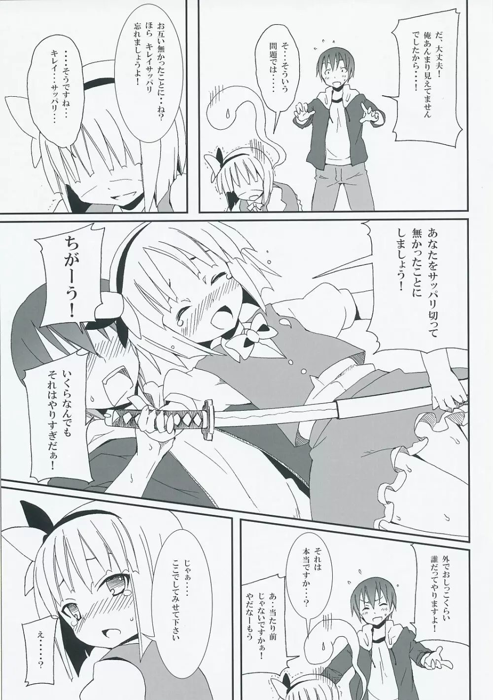間に合わなかった妖夢の反省本 - page11