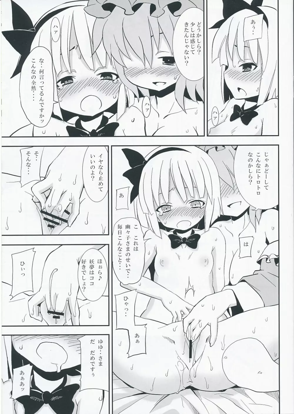 間に合わなかった妖夢の反省本 - page5