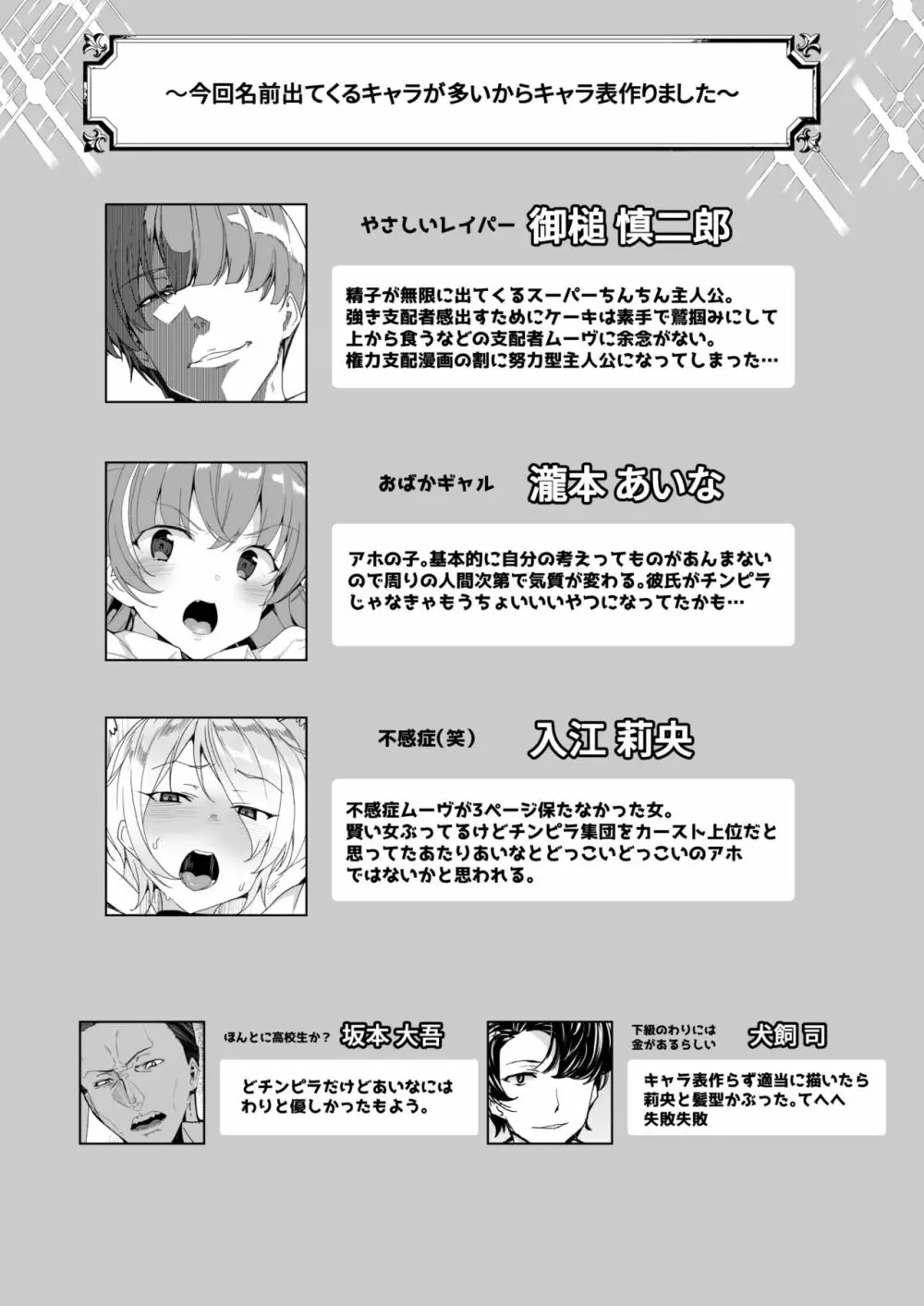 上級精子着床義務化!? 2 ~僕をイジメてた奴らの彼女を寝取って種付け!~ - page233