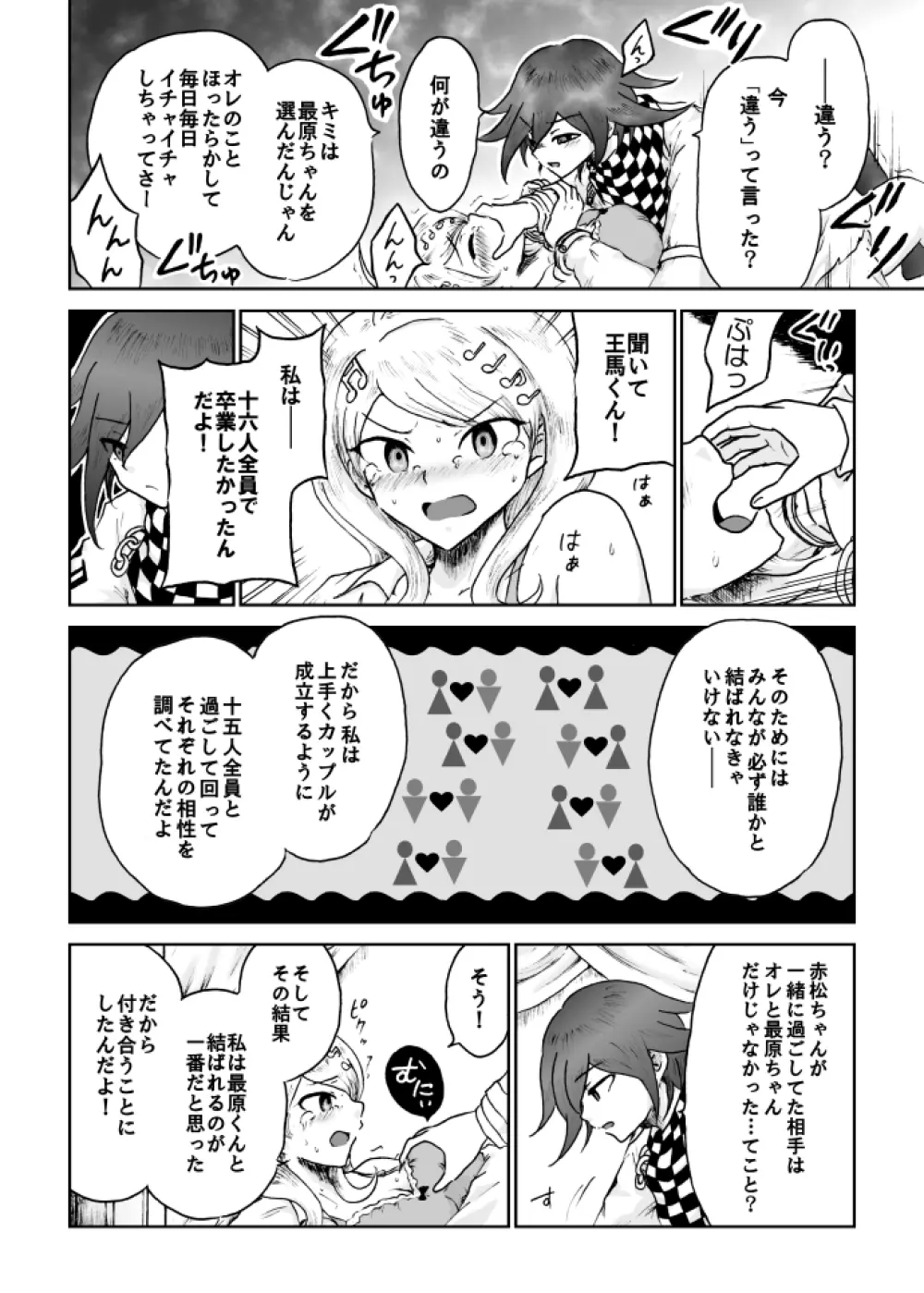 【web再録】最赤：王赤＝２：８の紅鮭軸ゲスエロ凌辱NTR漫画 - page12