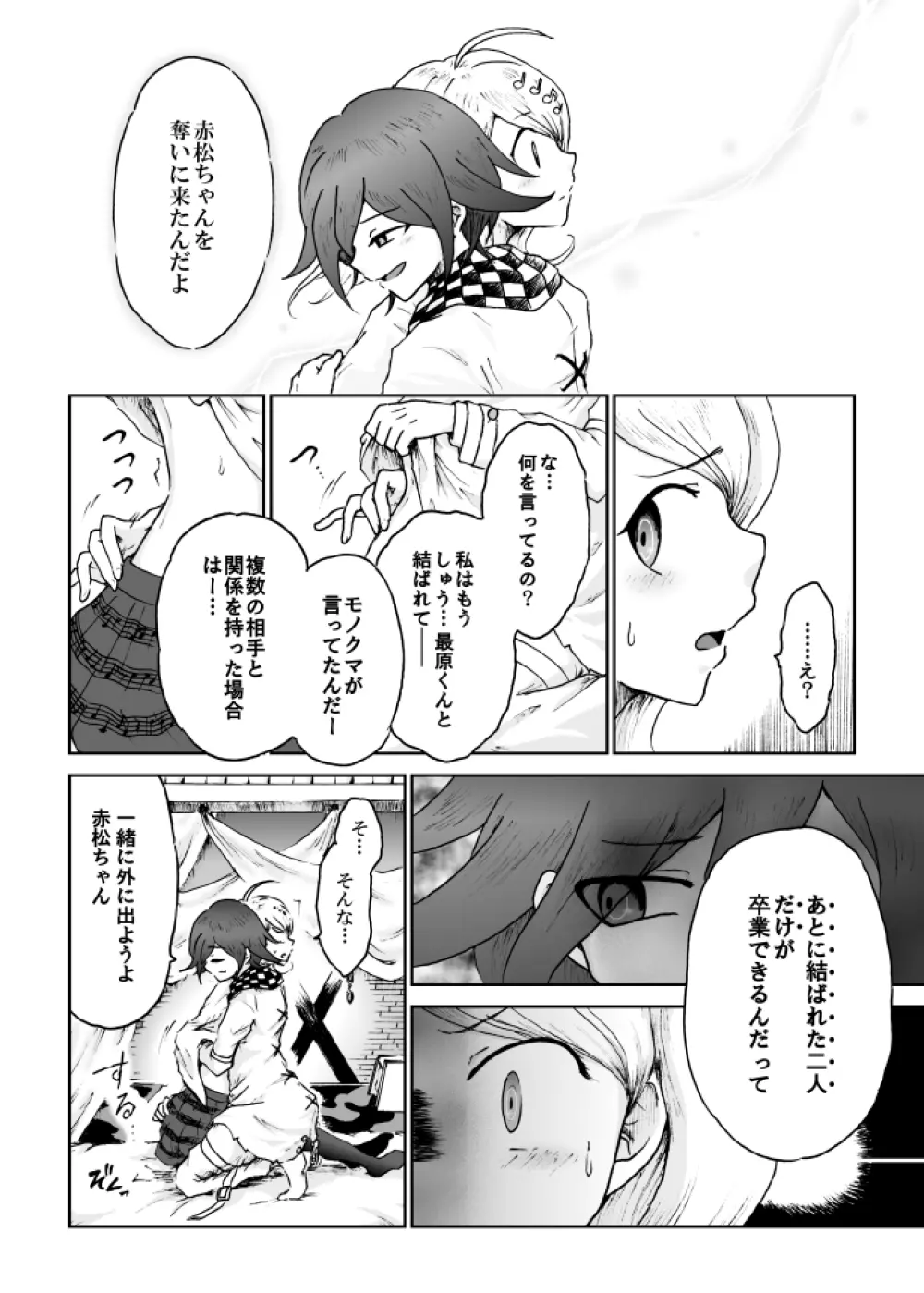【web再録】最赤：王赤＝２：８の紅鮭軸ゲスエロ凌辱NTR漫画 - page8