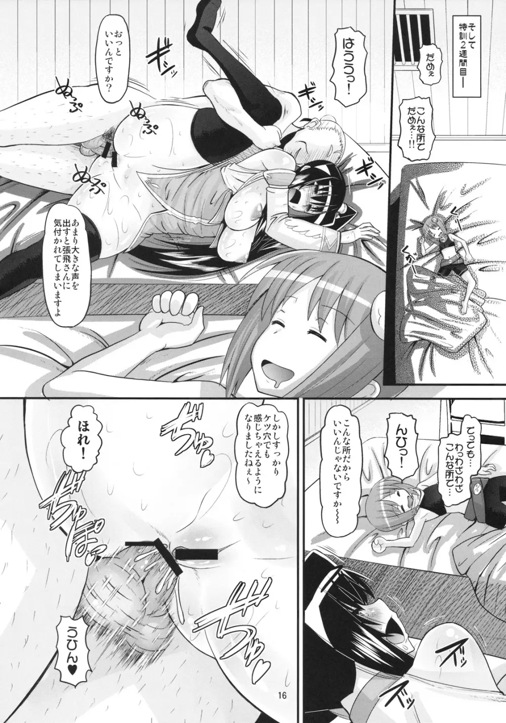 愛紗のSpecial Training! - page15