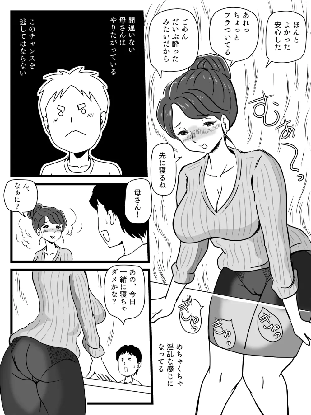 ビールを飲むと淫乱になる母さんとやれた話 - page17