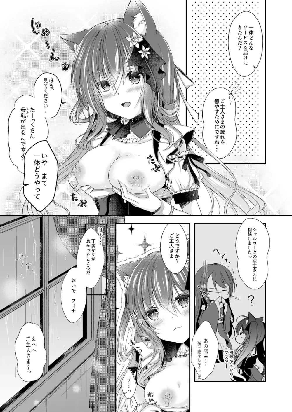 メイドなにゃんこはご主人さまを癒やしたい - page9