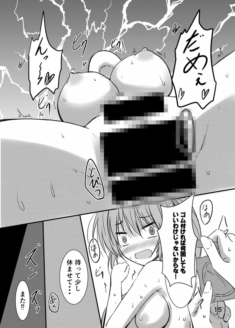 シグナムお姉さんがあなたくんに教えるセックスのてほどき - page15