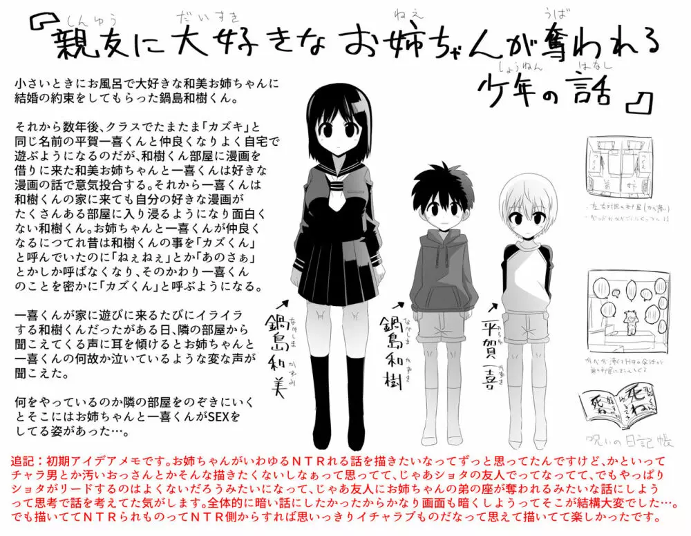 親友にお姉ちゃんを奪われる少年の話 - page22