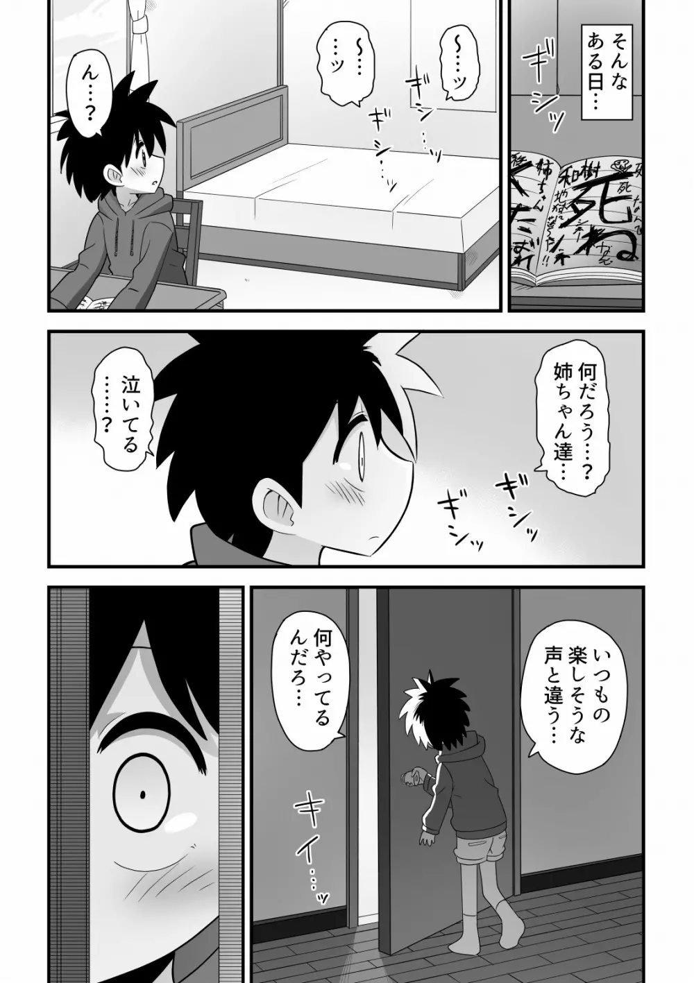 親友にお姉ちゃんを奪われる少年の話 - page7