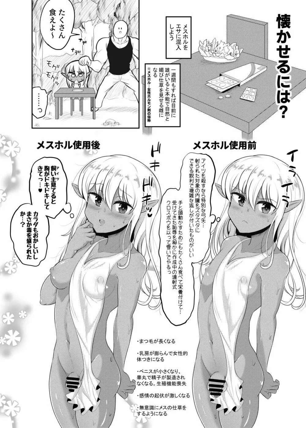 褐色エルフくん♂の飼い方 - page12