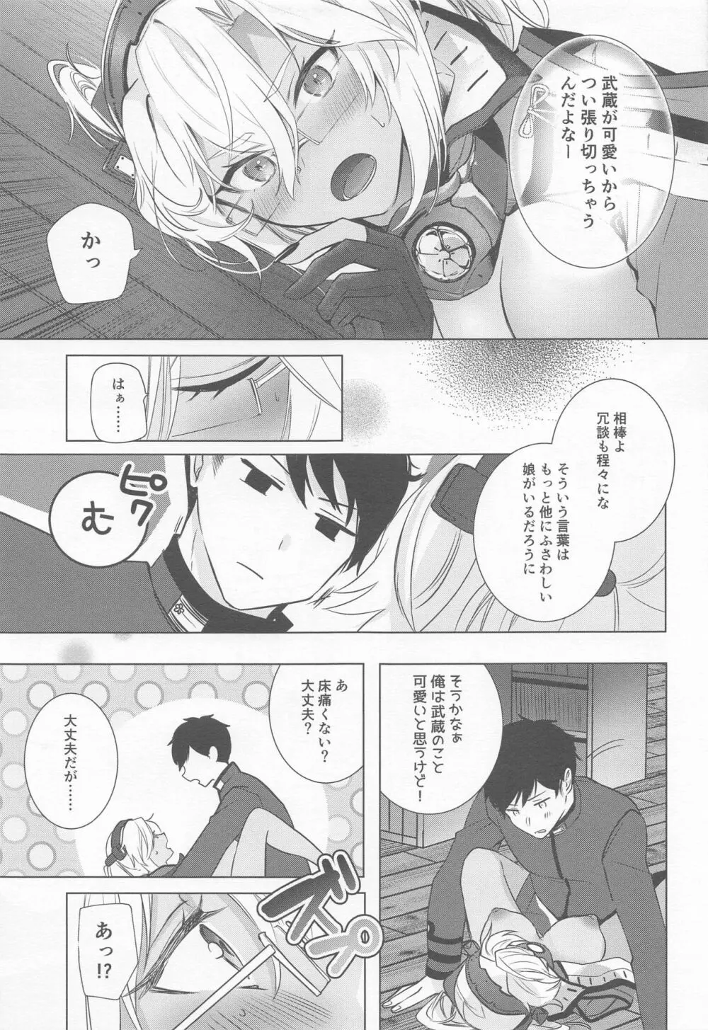 武蔵さんの夜事情 ほろ酔い一夜編 - page34