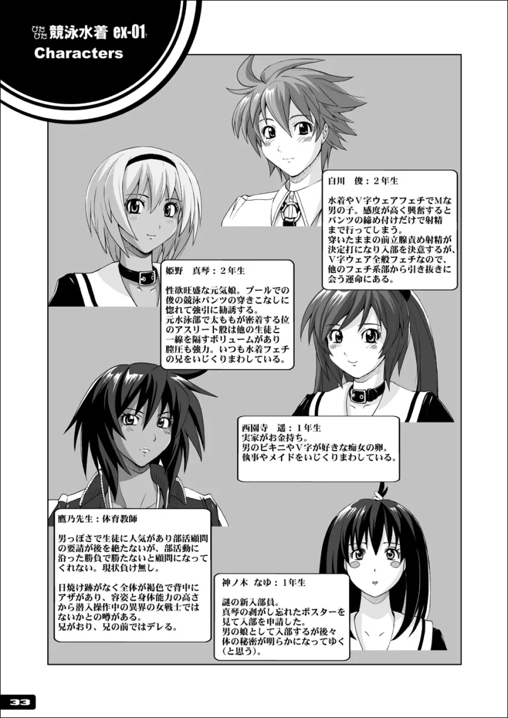 ぴたぴた競泳水着EX01 - page32