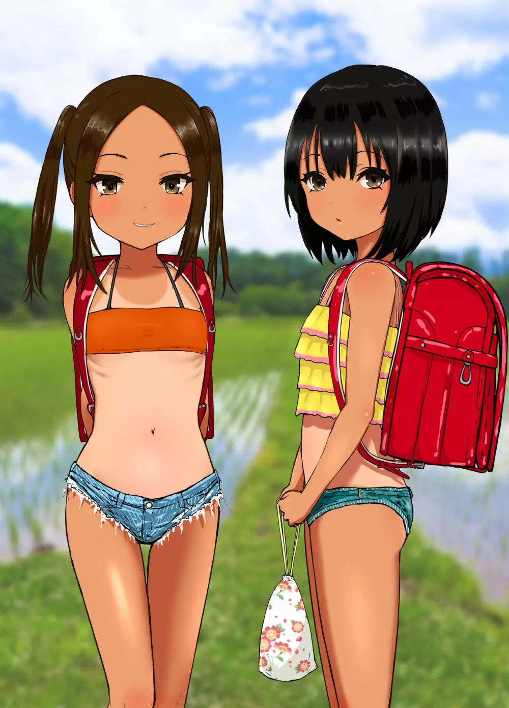 ド田舎サンドイッチ ～全校生徒三名の学校で女子二人のオモチャにされる僕～ - page35