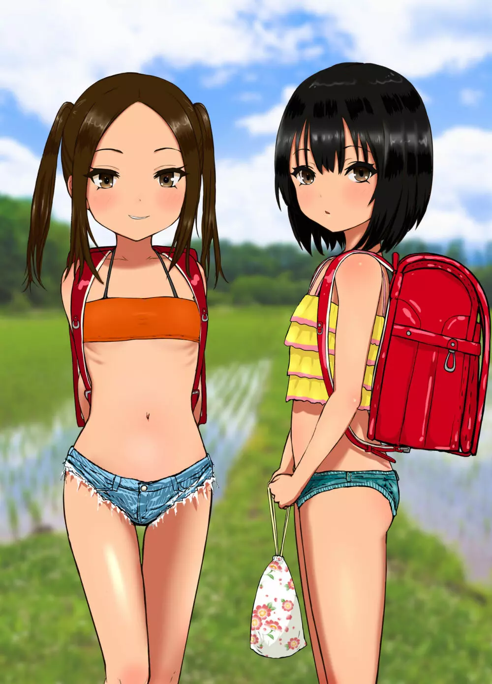 ド田舎サンドイッチ ～全校生徒三名の学校で女子二人のオモチャにされる僕～ - page36